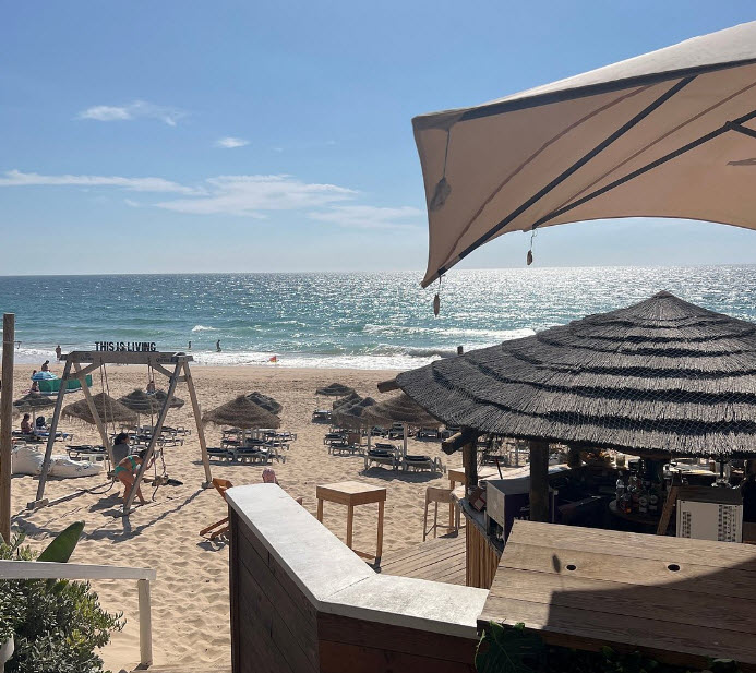 Cabana Beach Bar, Costa da Caparica, Portugal, Portugal